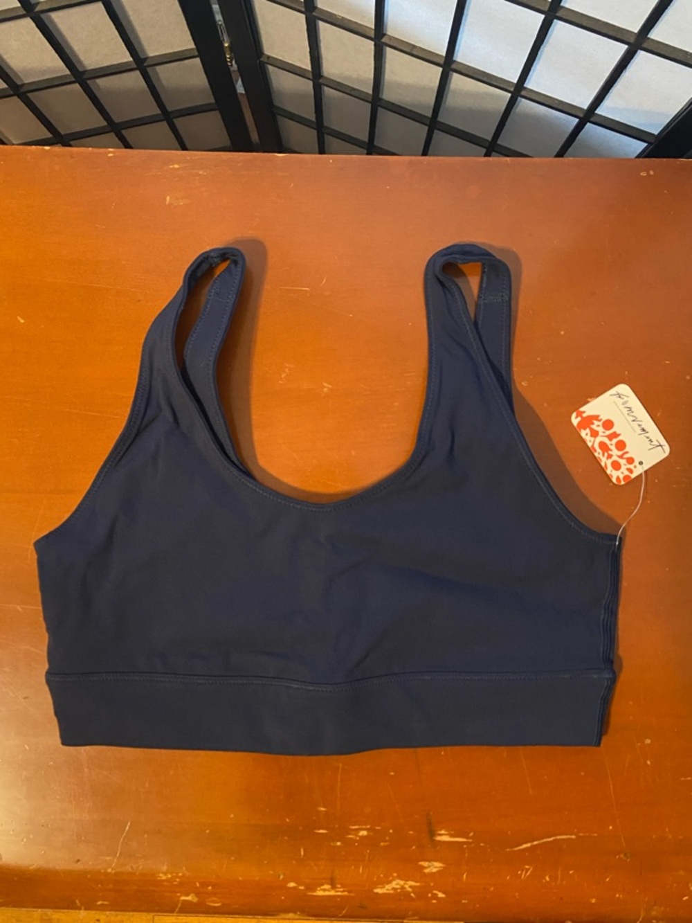 NWT FP Movement by Free People Navy Scoop-Back Sports Bra